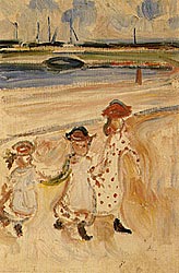 Three Girls at the Beach